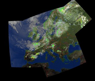 Composite MCIR-precip