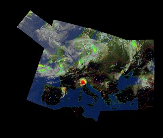 Composite MCIR-precip